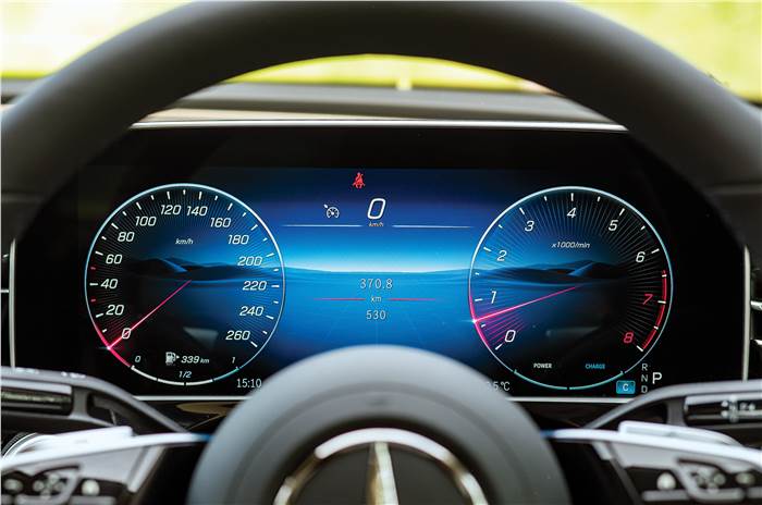 Mercedes E-Class instrument cluster